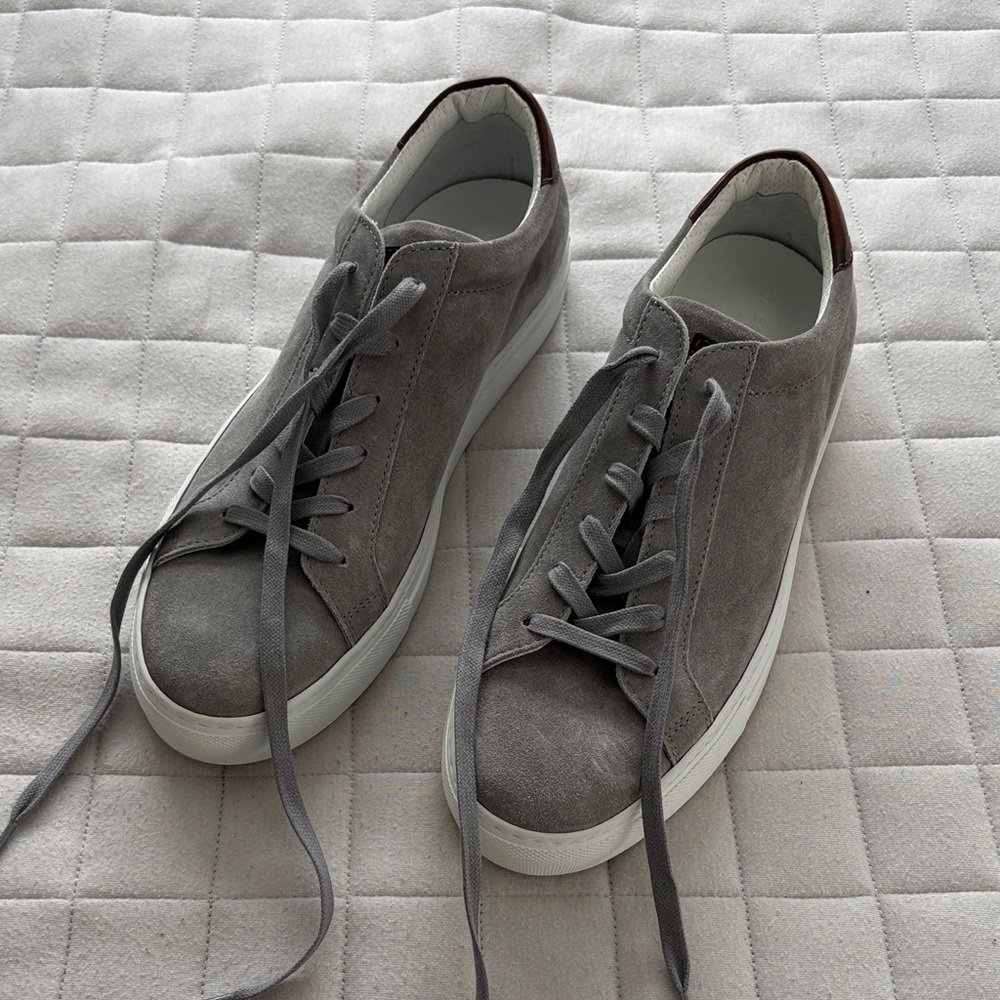 To Boot New York Gray Suede Men's Sneakers